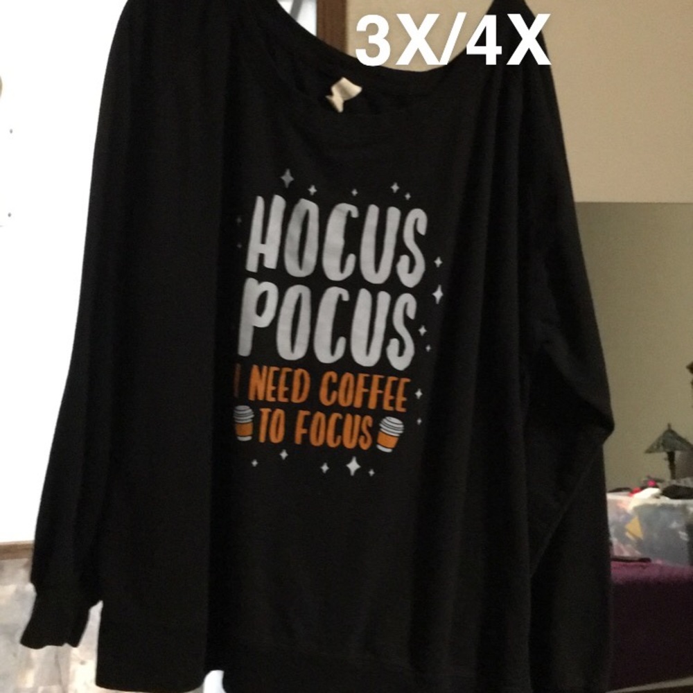 3X/4X Hocus Pocus sweatshirt